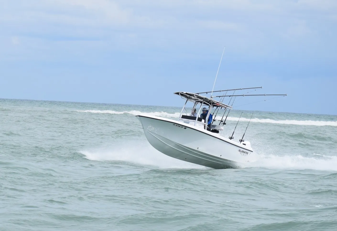 Bluewater 23T cockpit