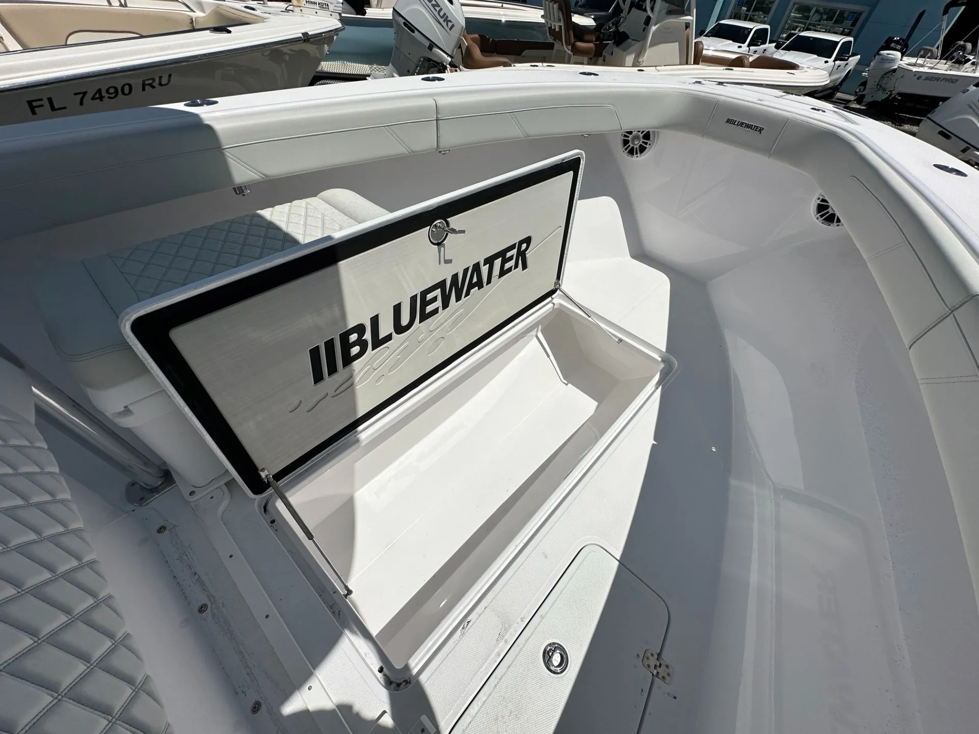 Bluewater 23T forward coffin box